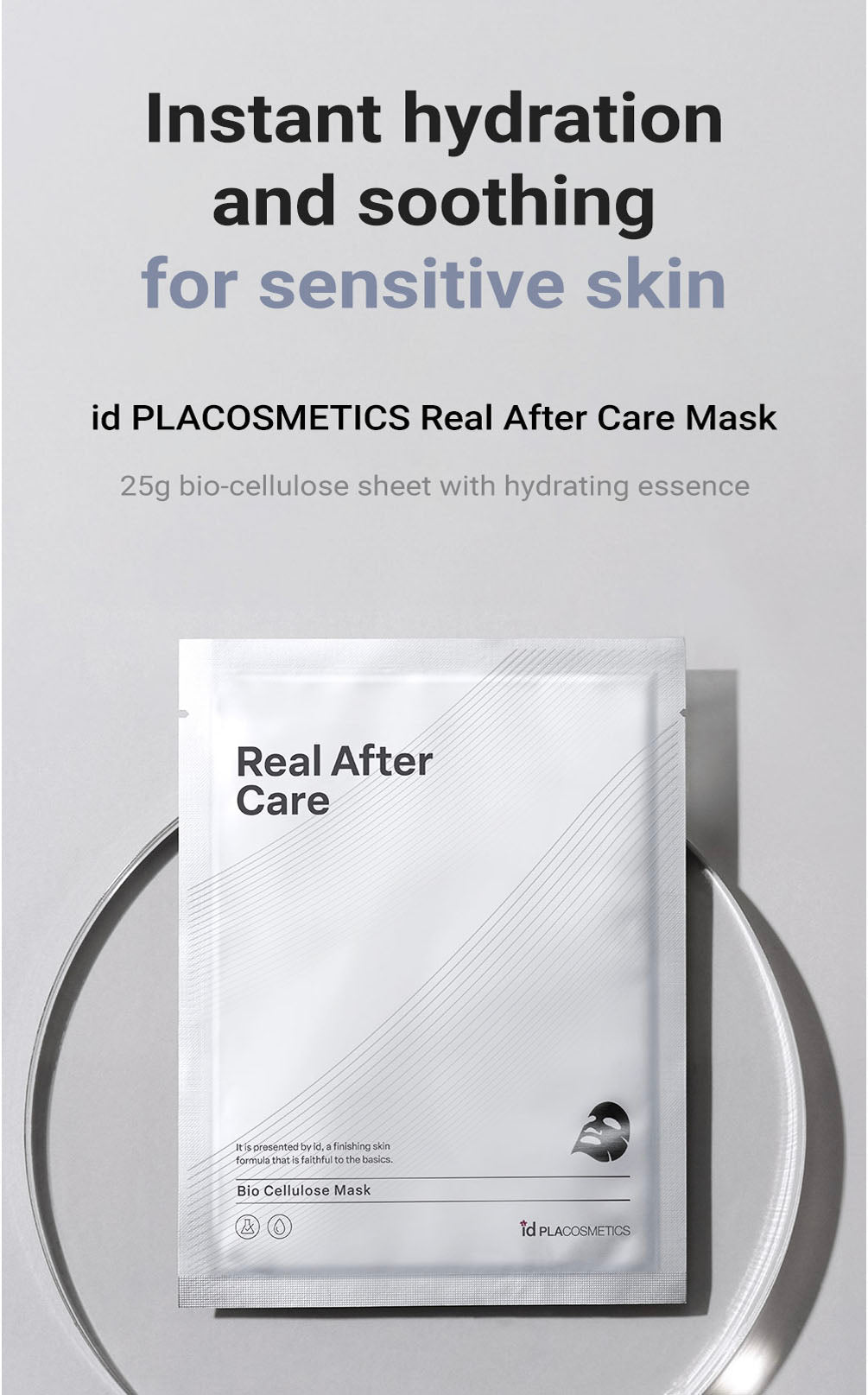 idPLACOSMETICS Real After Care Mask (5 pezzi)