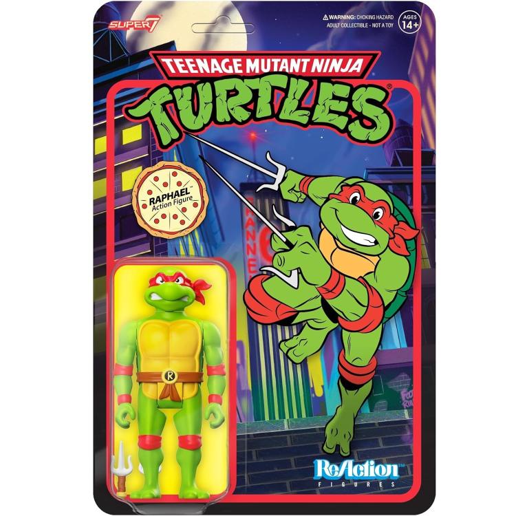 Reaction Super7 Tartarughe Ninja "Raffaello"  Action Figure Collezione Raffaello
