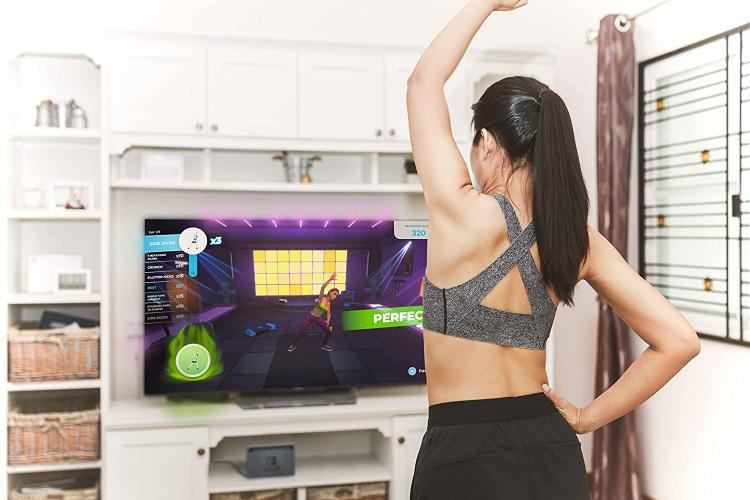 Let'S Get Fit Nintendo Switch Videospiel-Bundle Für Sport Und Fitness Italienisch