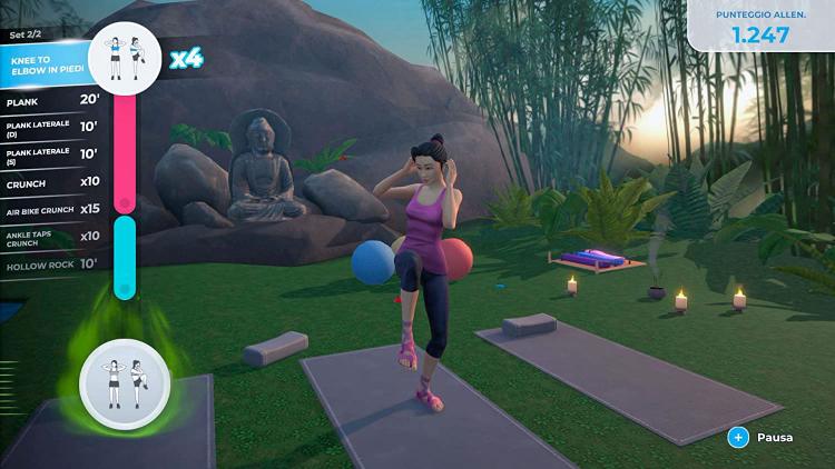 Let'S Get Fit Nintendo Switch Videospiel-Bundle Für Sport Und Fitness Italienisch