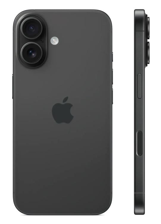APPLE IPHONE 16 128GB OLED 6.1" SCHWARZ SCHWARZ EU MYEK3QL/A - 12MP DUAL ESIM 5G