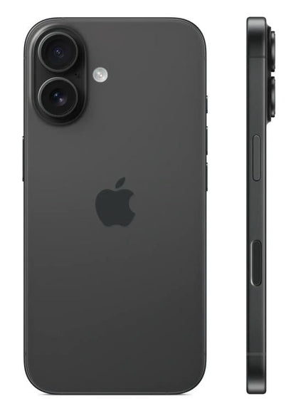APPLE IPHONE 16 128GB OLED 6.1" SCHWARZ SCHWARZ EU MYEK3QL/A - 12MP DUAL ESIM 5G