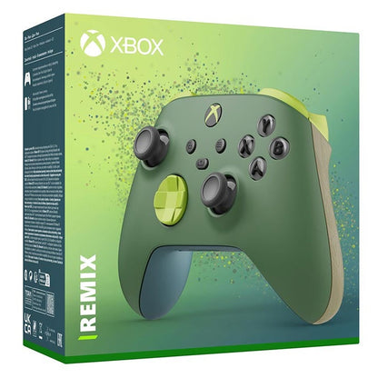 CONTROLLER MICROSOFT XBOX SERIE X/S WIRELESS REMIX VERDE JOYPAD ONE PC NUOVO