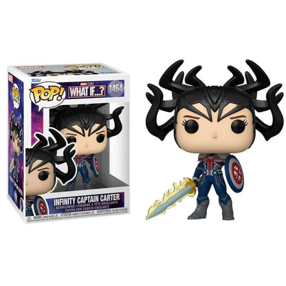Funko Pop Marvel Studios What If...? (1464) Infinty Captain Carter Vinyl Figur
