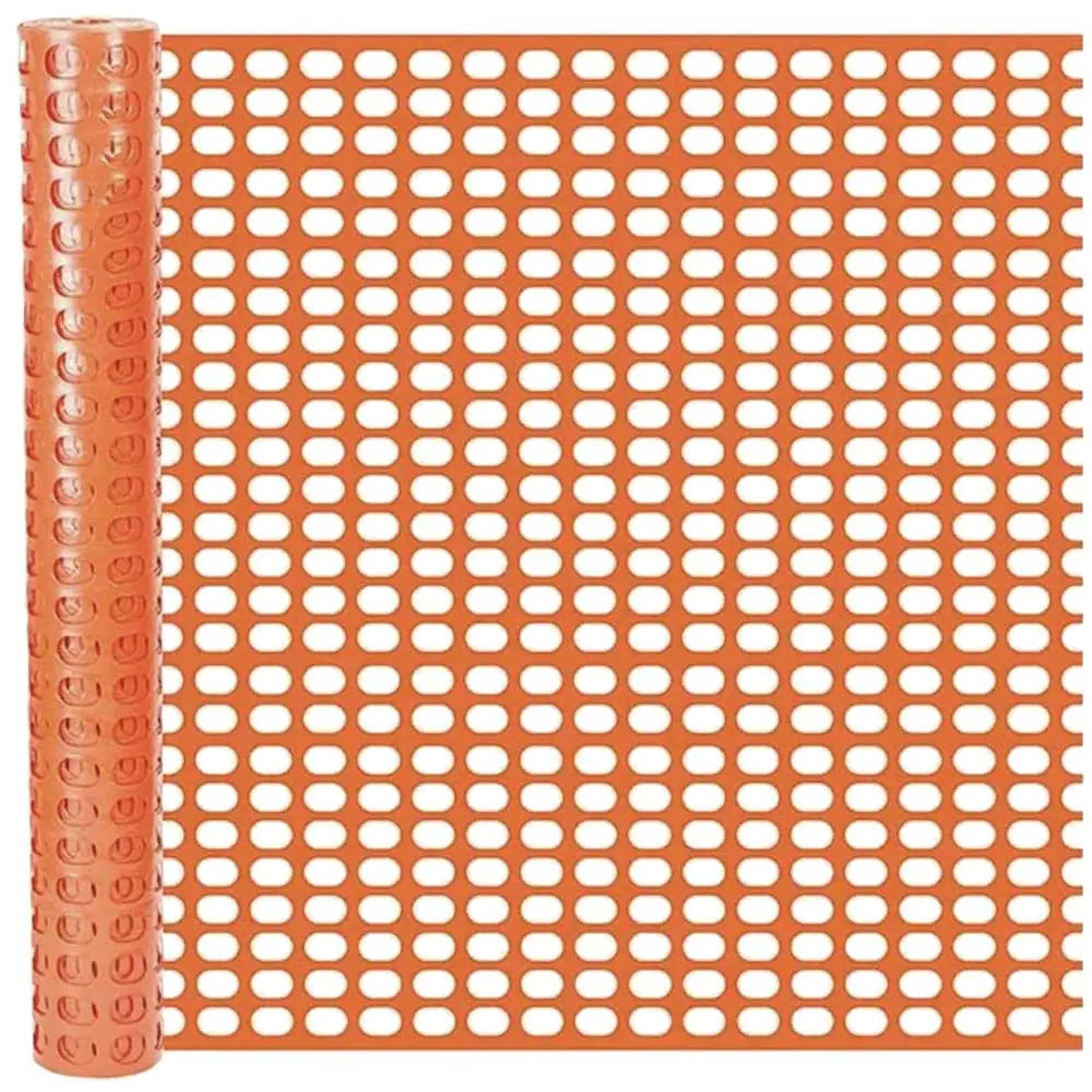 Rete cantiere arancione 140 gr/mq rotolo 120 cm x 50 m