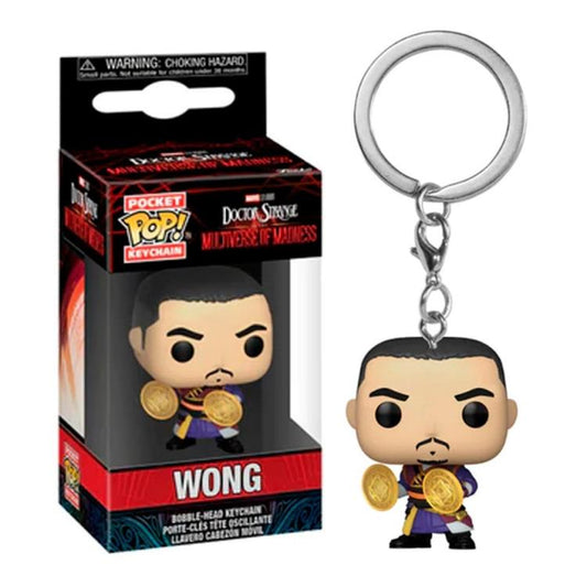 Funko Pop! Keychain Pocket - Marvel Doctor Strange (Wong) Schlüsselanhänger Vinyl 9cm