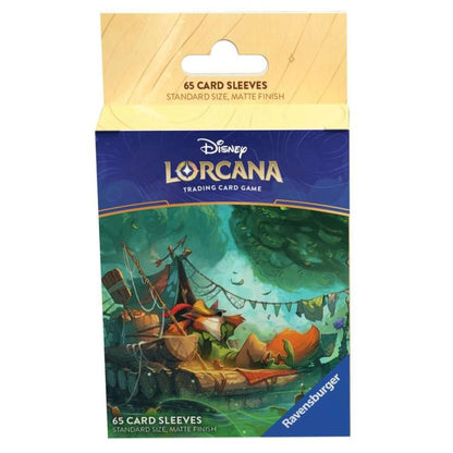 Disney Lorcana Tintenlande „Robin Hood“ 65 Kartenhüllen Set 3