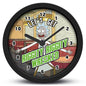 Pyramid Rick And Morty Wrecked Wall Clock Alarm Animation