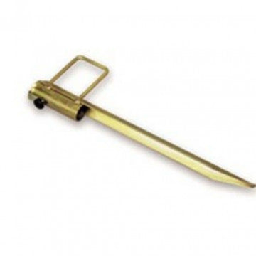 Galvanized iron stake, 42 mm inner diameter, steel