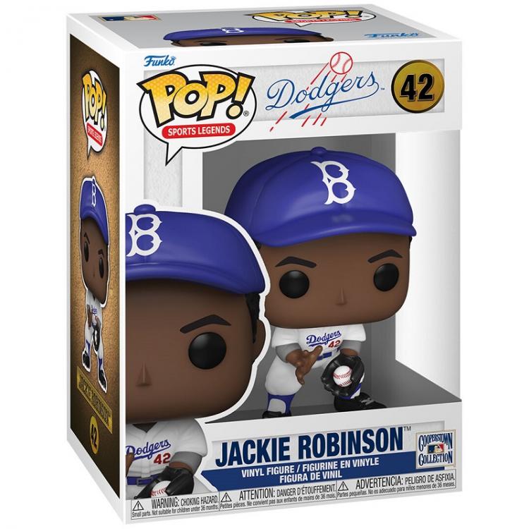 Funko Pop! Sports Legends Dodgers – Jackie Robinson (42) Cooperstown Collection