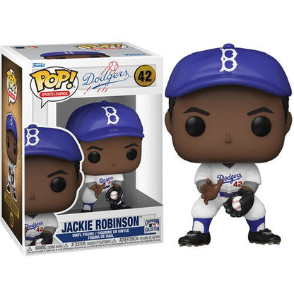 Funko Pop! Sports Legends Dodgers – Jackie Robinson (42) Cooperstown Collection