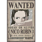 ABYSTYLE (ONE PIECE) POSTER: WANTED NICO ROBIN (52X35) ANIME MANGA LIMITED