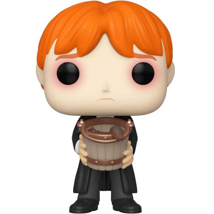 Funko Pop! Harry Potter – Ron Weasley (114) Kotzende Schnecken mit Eimer Figur 9cm