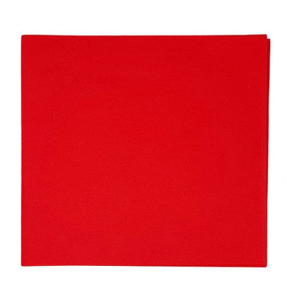 25 St. TISCHTUCH AUS VLIESSTOFF TISCHTÜCHER FÜR PARTYS RESTAURANTS KNEIPEN BARS 100x100cm ROT