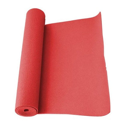 Yogamatte Aerobic Fitness Gymnastik Pilates Matte 0.3Cm Rot