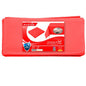 25pc NON-WOVEN FABRIC TABLECLOTH TABLECLOTHS FOR PARTIES RESTAURANTS PUBS BARS 100X100cm RED