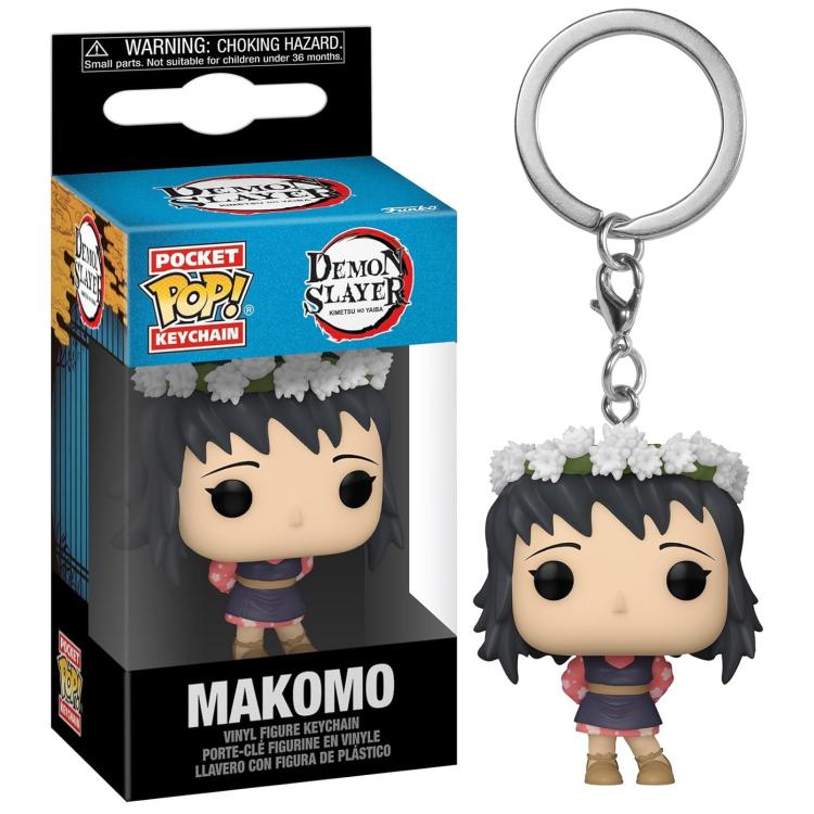 Funko Pop! Keychain Animation - Demon Slayer (Makomo) Schlüsselanhänger Vinyl Figur