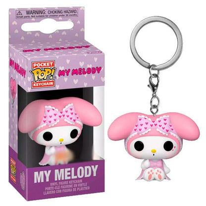 Funko Pop! Schlüssel Hello Kitty - My Melody (Spring Time) 4cm Schlüsselanhänger