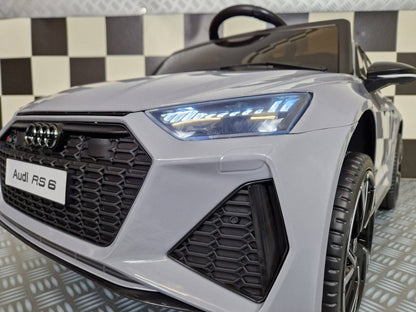 Kinder-Elektroauto Audi RS 6 12 V – Nardograu