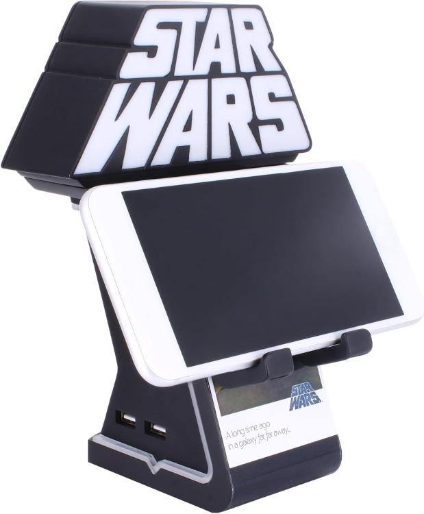 Cable Guys Star Wars Logo Lampe Figur Ladestation Smartphone Controller