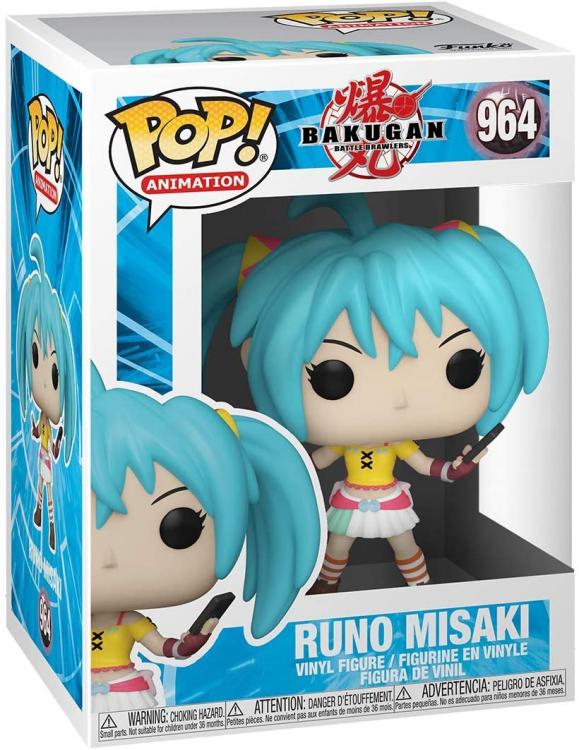 Funko Pop! Animation Bakugan Battle Brawlers – Runo Misaki (964) Vinylfigur