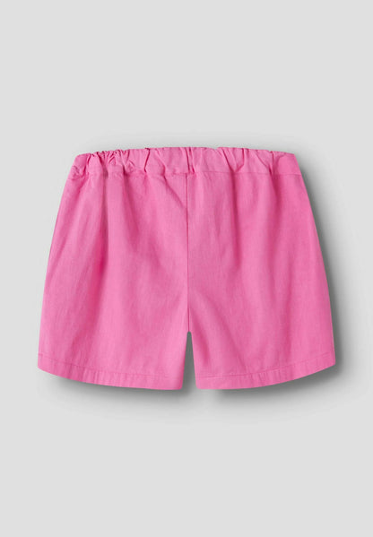 Name It Pantaloncino Bimba NMFFALINNEN 13240516 Rosa | Lino Casual PE26