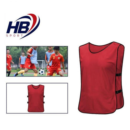 CASACCA SPORTIVA CALCIO PETTORINA CALCETTO FRATINO ALLENAMENTO SPORT ROSSA TG.L