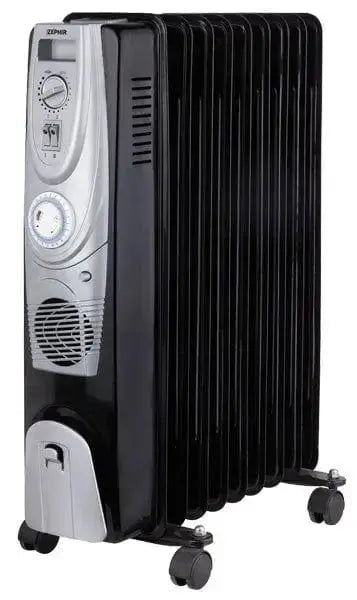 Radiatore ad olio 9 elementi turboventilato con timer