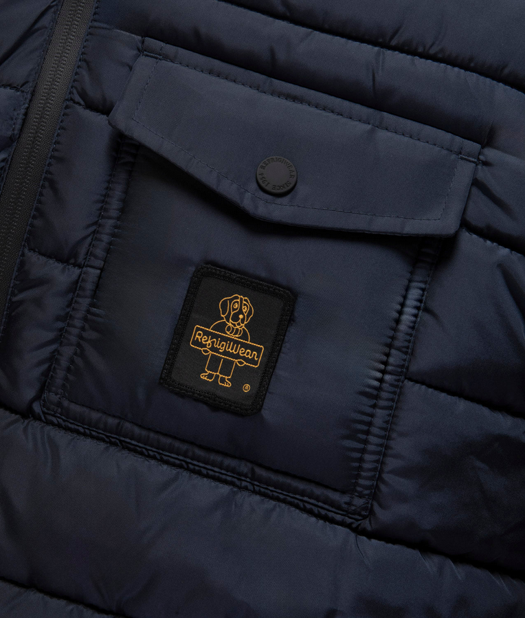 RefrigiWear Giubbotto Uomo Josh Jacket G23308NY0185 Blu– caldo, stile urban, qualità