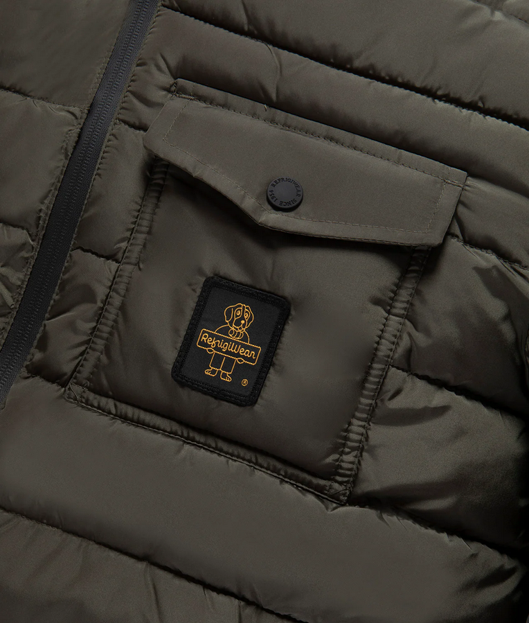 Refrigiwear Josh Jacket 25AIRM0G23308 Sea Turtle – Piumino Uomo Verde