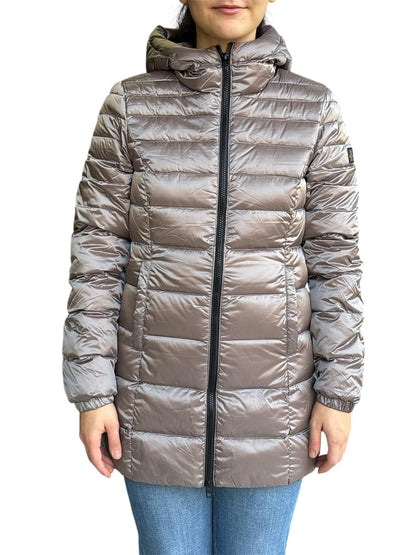 RefrigiWear Piumino Long Mead Jacket W98108 Fango Donna