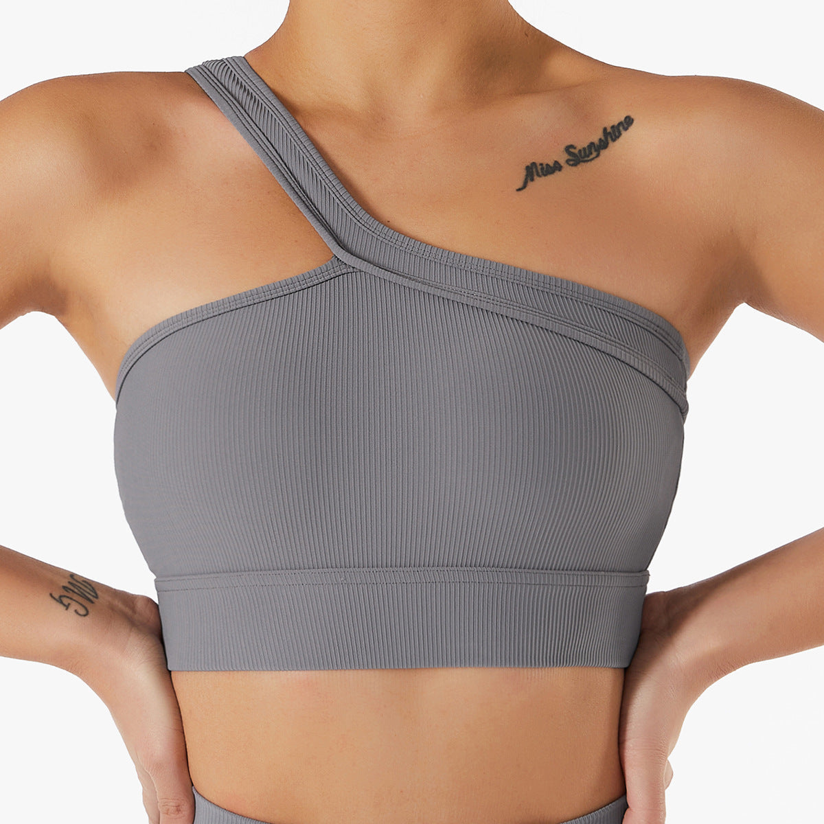 Reggiseno Sportivo Monospalla Donna – Top Yoga Fitness Estivo