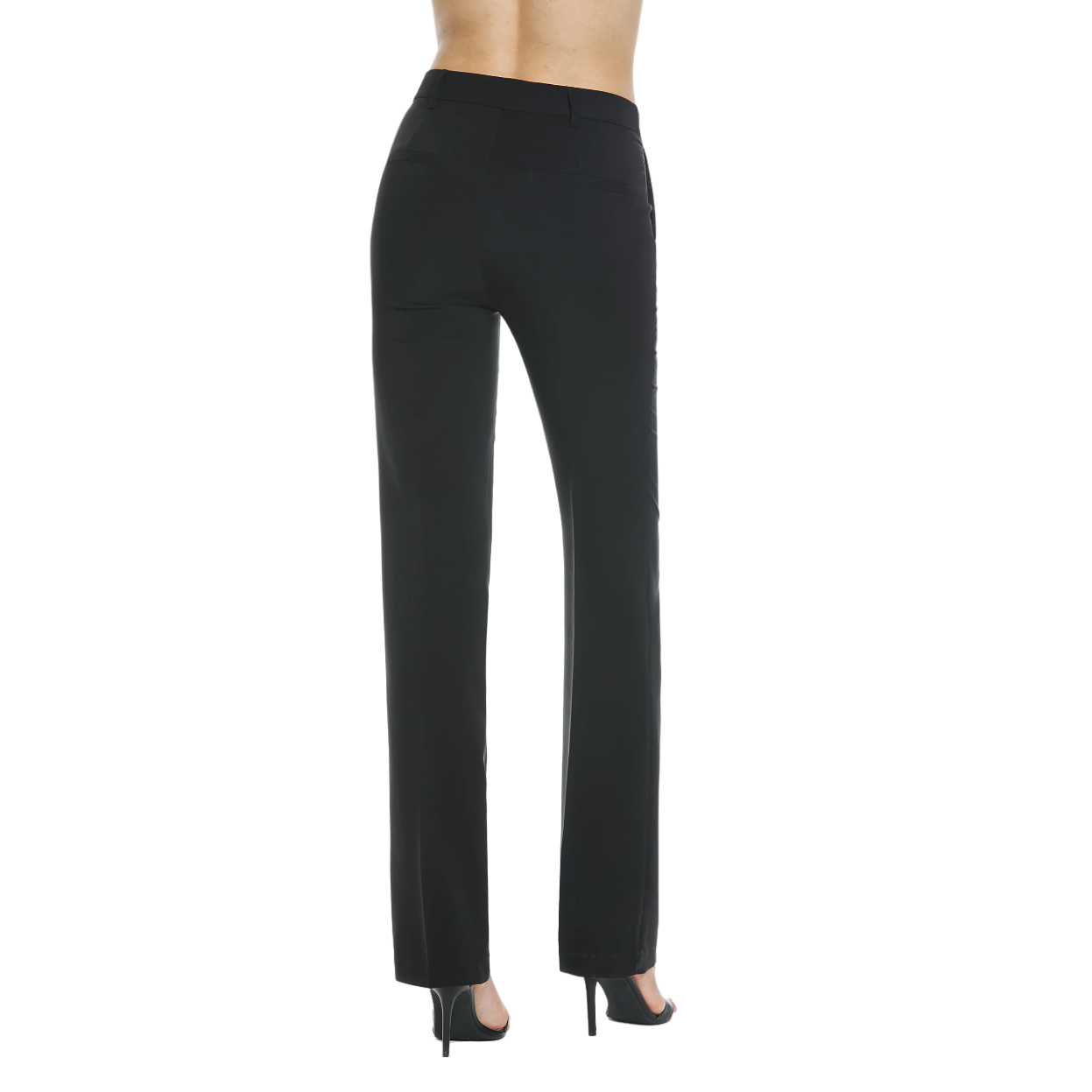 Relish pantalone casual da donna CLOES a vita alta con tasche filetto più francesi RDP2407006061 nero