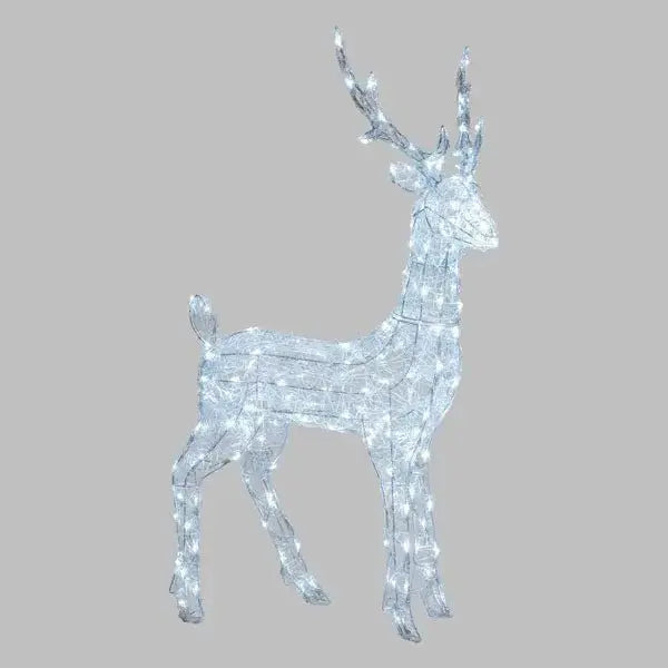 Rentier 3D 180 LEDs weiß