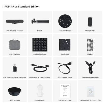 REVOPOINT POP 3 PLUS SCANNER 3D