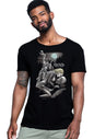 Ride Or Die Tattoo Skull – Men's Slub Cotton T-Shirt