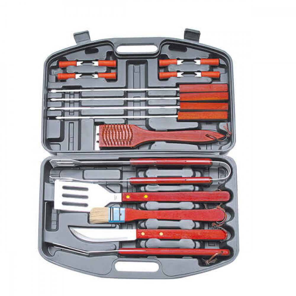 Grillkoffer mit Utensilien-Set