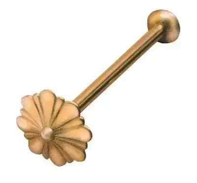 Rosette 15 cm Art. 543 glänzendes Gold