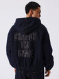 Project X Paris Giacca con cappuccio in denim snow 2693127 blu