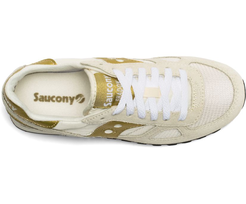 Saucony Shadow Donna Bianco Oro S1108-720 Sneakers Originals