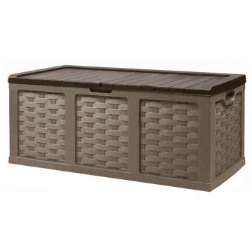Cassapanca in stile rattan XXL