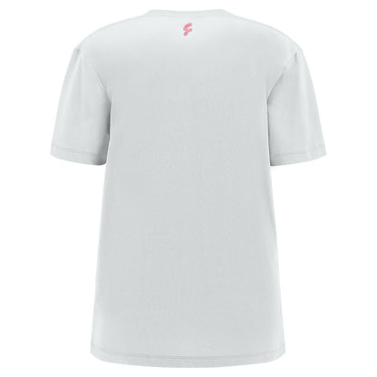 Freddy T-shirt da donna in cotone e stampa lettering S3WGZT4 W71 white