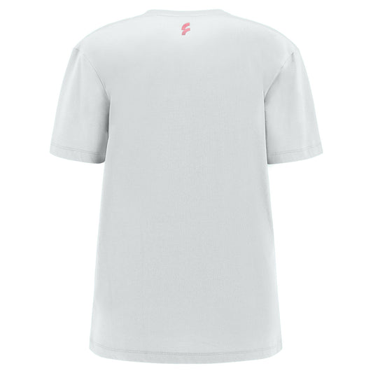 Freddy T-shirt da donna in cotone e stampa lettering S3WGZT4 W71 white