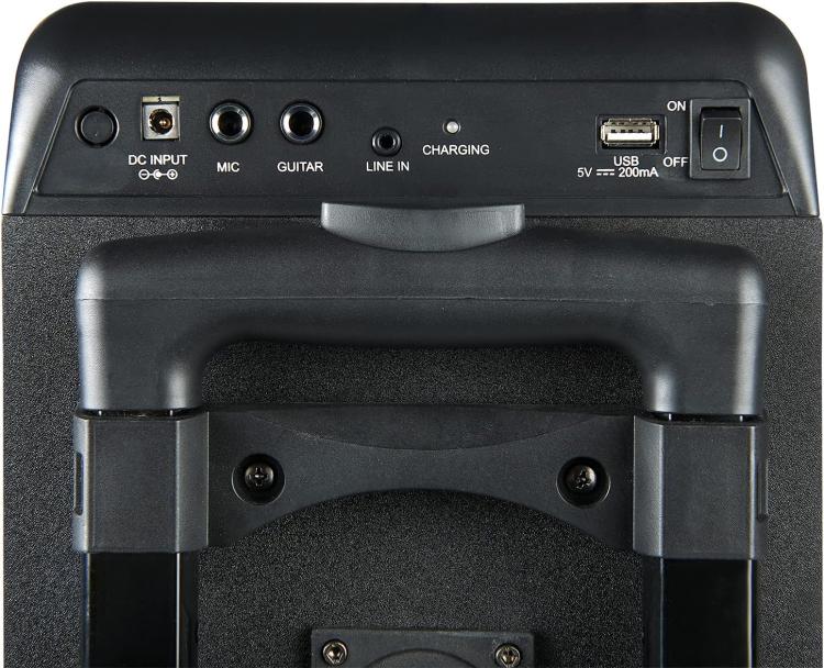 Ngs Speaker Wild Rave2 Tragbarer BT TWS +Mikrofon Wiederaufladbarer 300W Bluetooth Lautsprecher