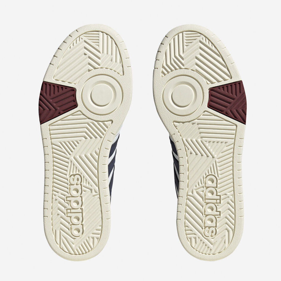 Adidas sneakers da uomo Hoops 3.0 HP7944 bianco-blu-bordeaux