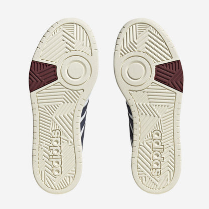 Adidas sneakers da uomo Hoops 3.0 HP7944 bianco-blu-bordeaux