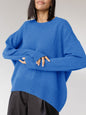 Women's Solid-Color Oversized Sweater