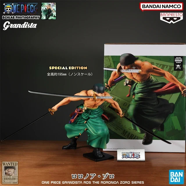 Banpresto Grandista Roronoa Zoro One Piece – Sonderedition Figur 23cm