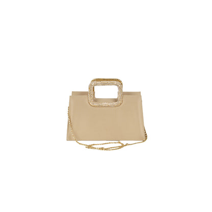 BORSA A MANO BEIGE