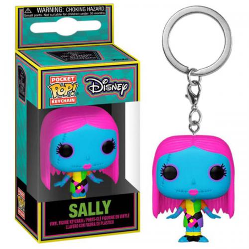 Funko Pop! Keychain Disney - Nightmare Before Xmas Blacklight Sally Schlüsselanhänger